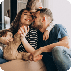 Foto: Glückliche Familie