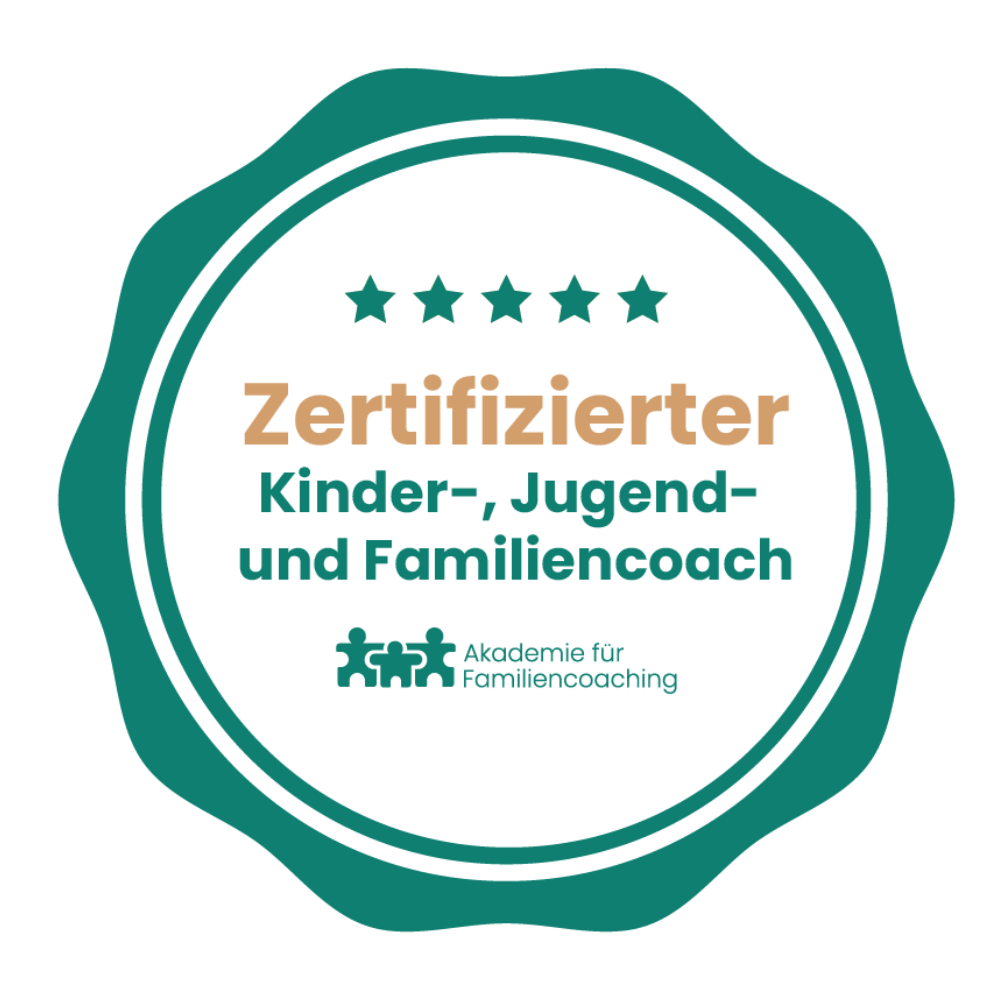 Siegel: zertifizierter Kinder-, Jugend- und Familiencoach